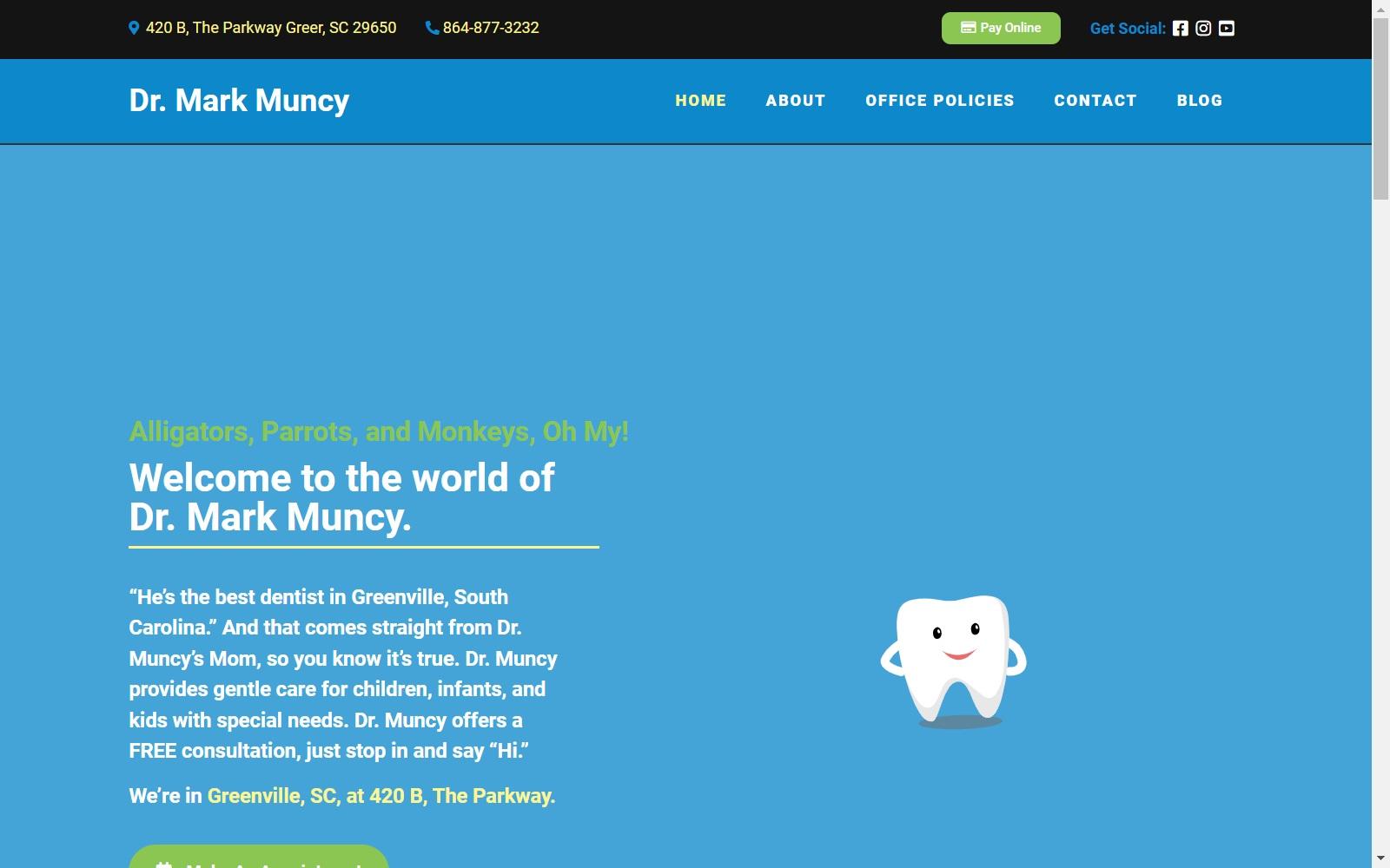 Dr. Mark Muncy, DMD screenshot