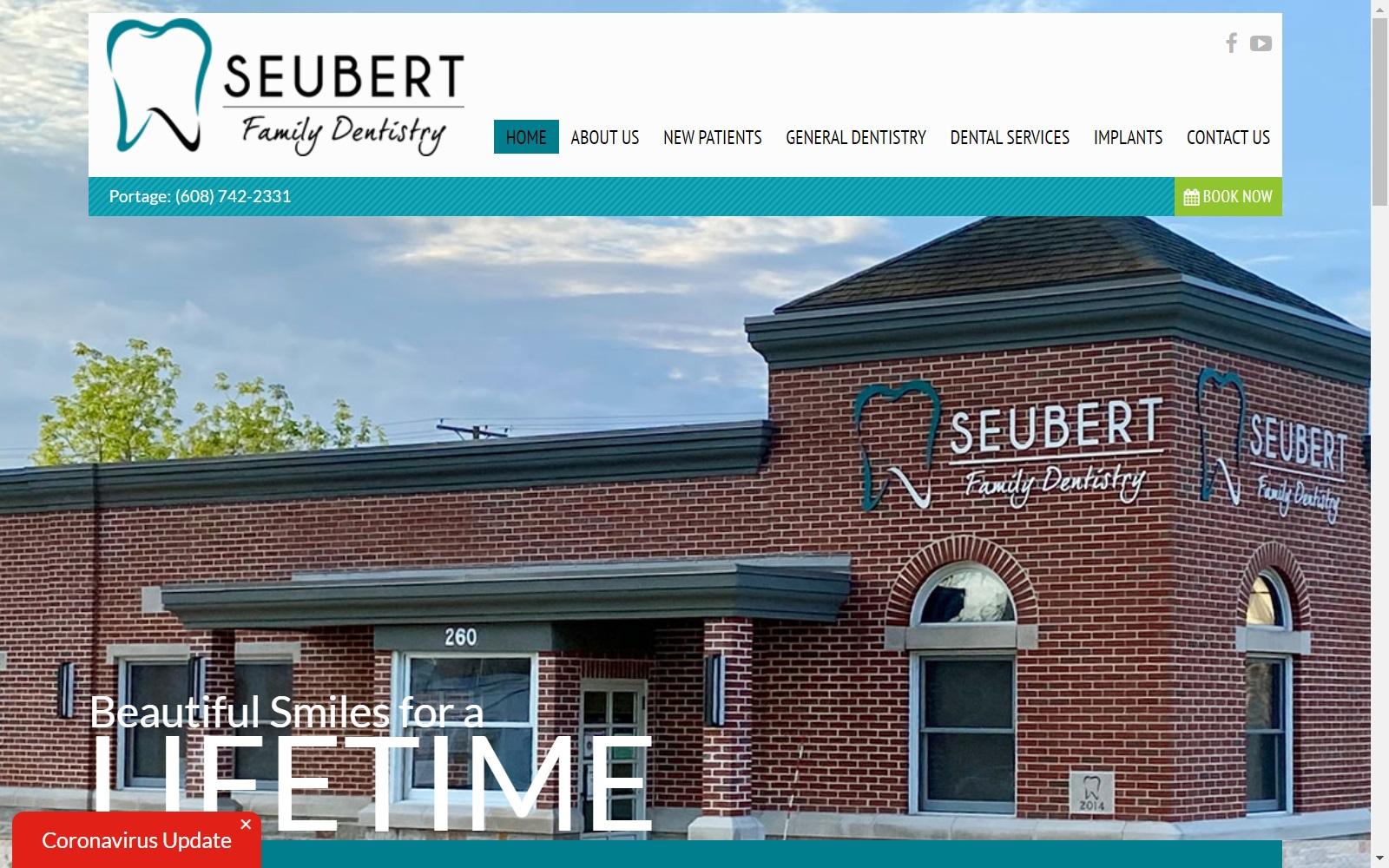Seubert Family Dentistry screenshot
