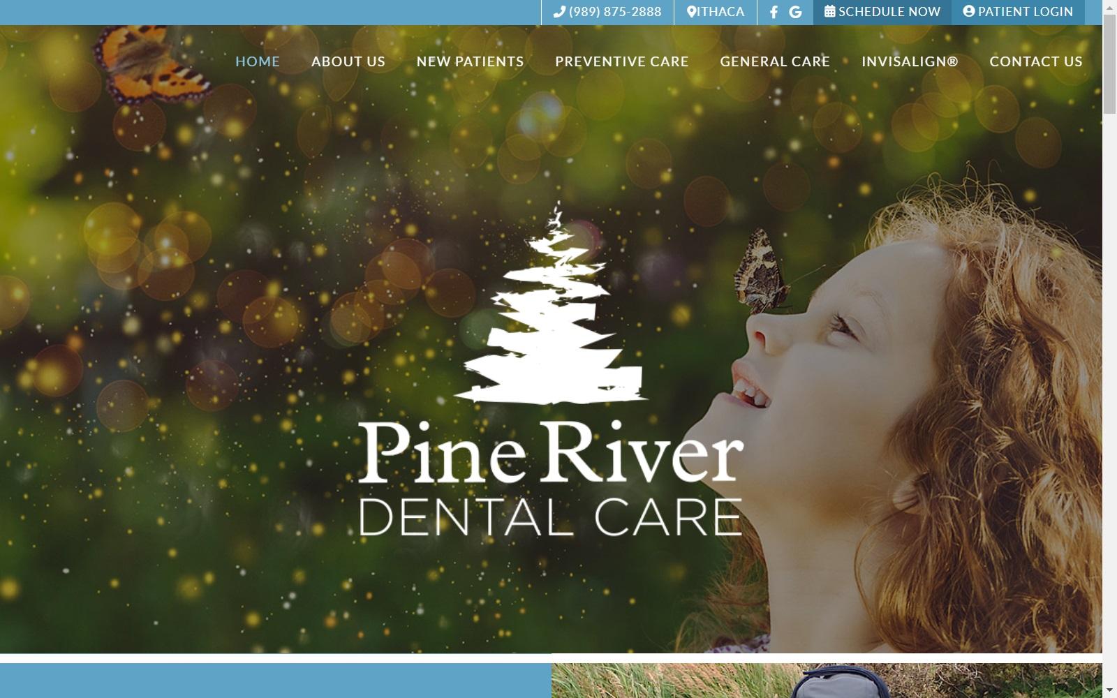 Pine River Dental Care screenshot