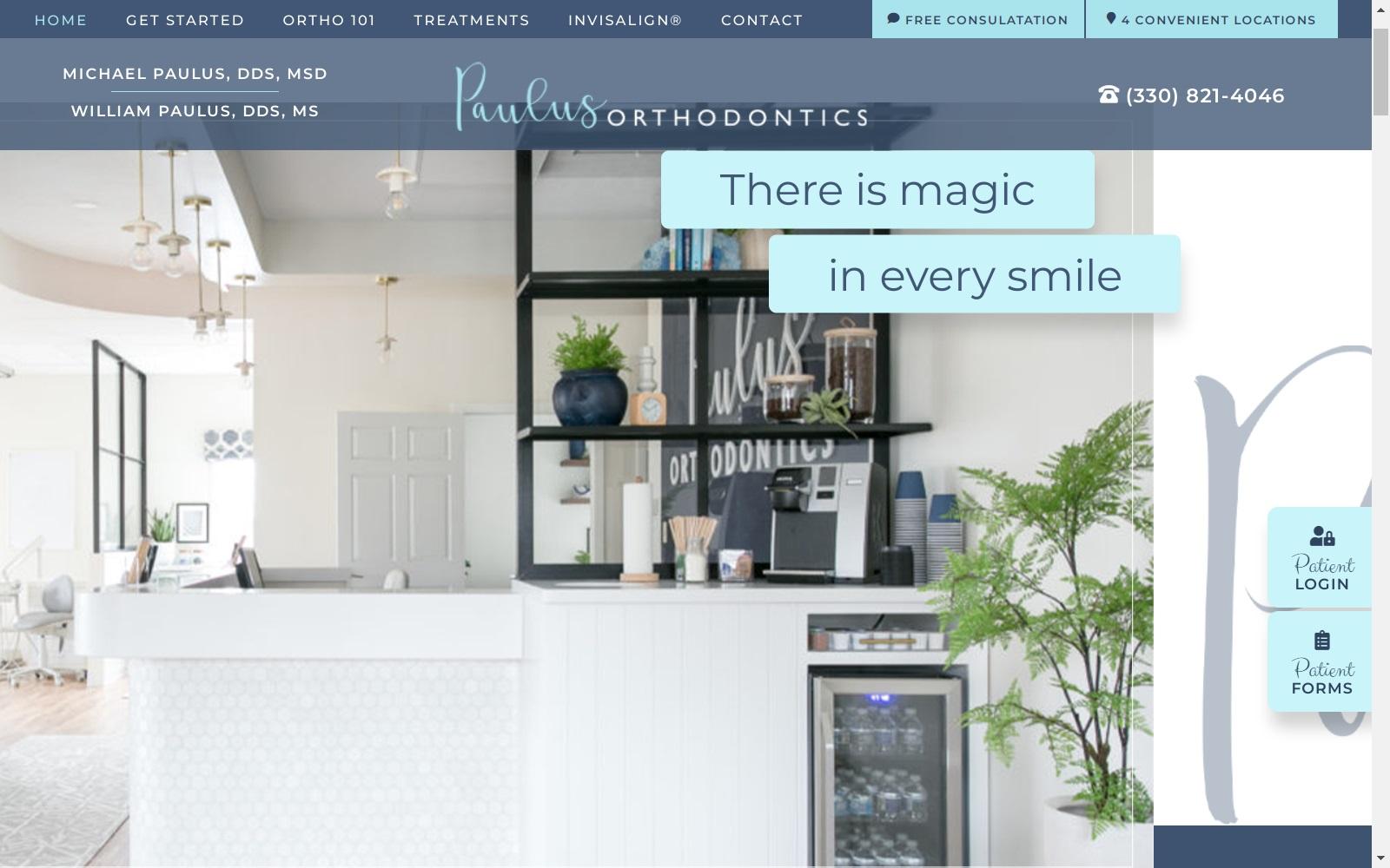 Paulus Orthodontics: Michael W Paulus DDS MSD & William D Paulus DDS MS
