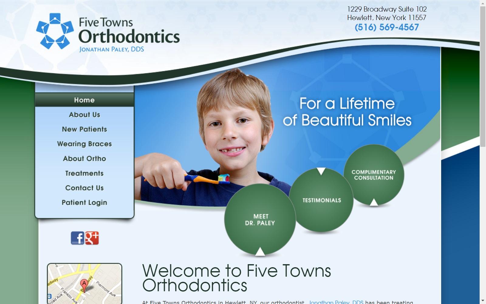 Five Towns Orthodontics Paley Jonathan DDS