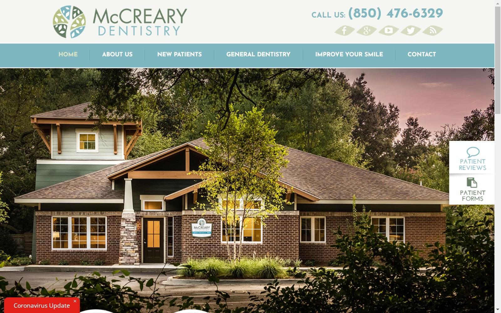 James H. McCreary Jr DMD
