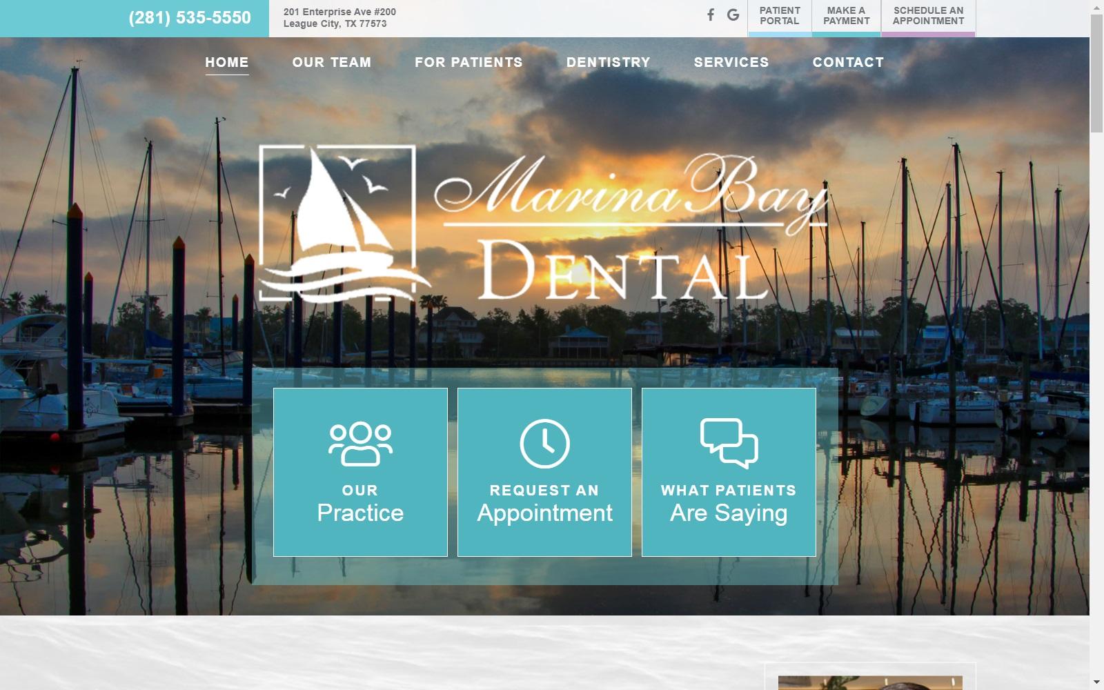 Marina Bay Dental screenshot