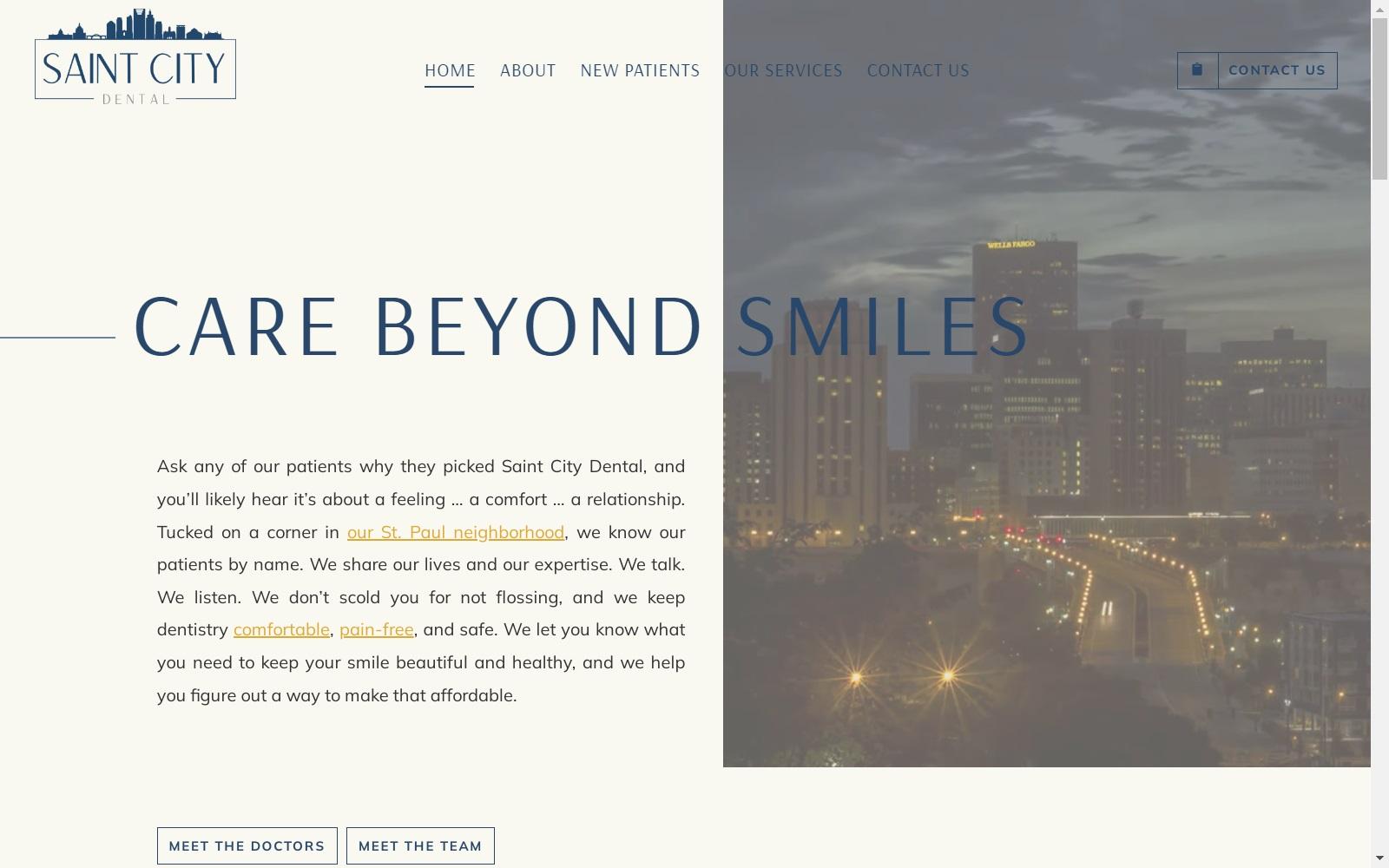 Saint City Dental screenshot