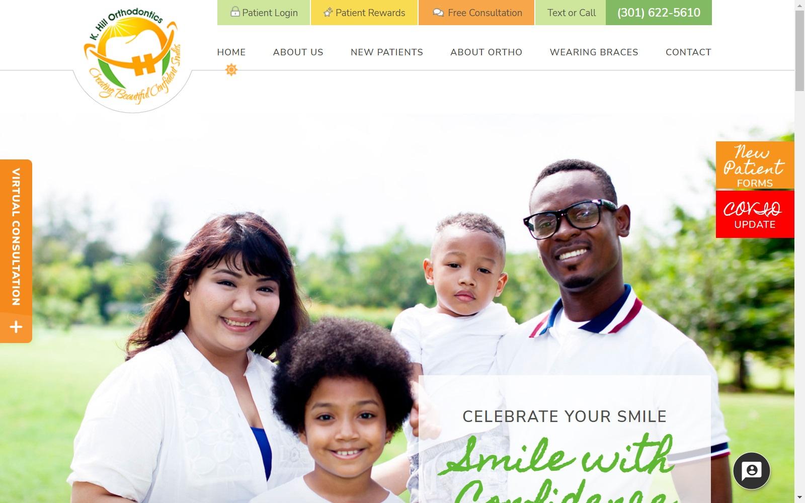 K Hill Orthodontics LLC screenshot