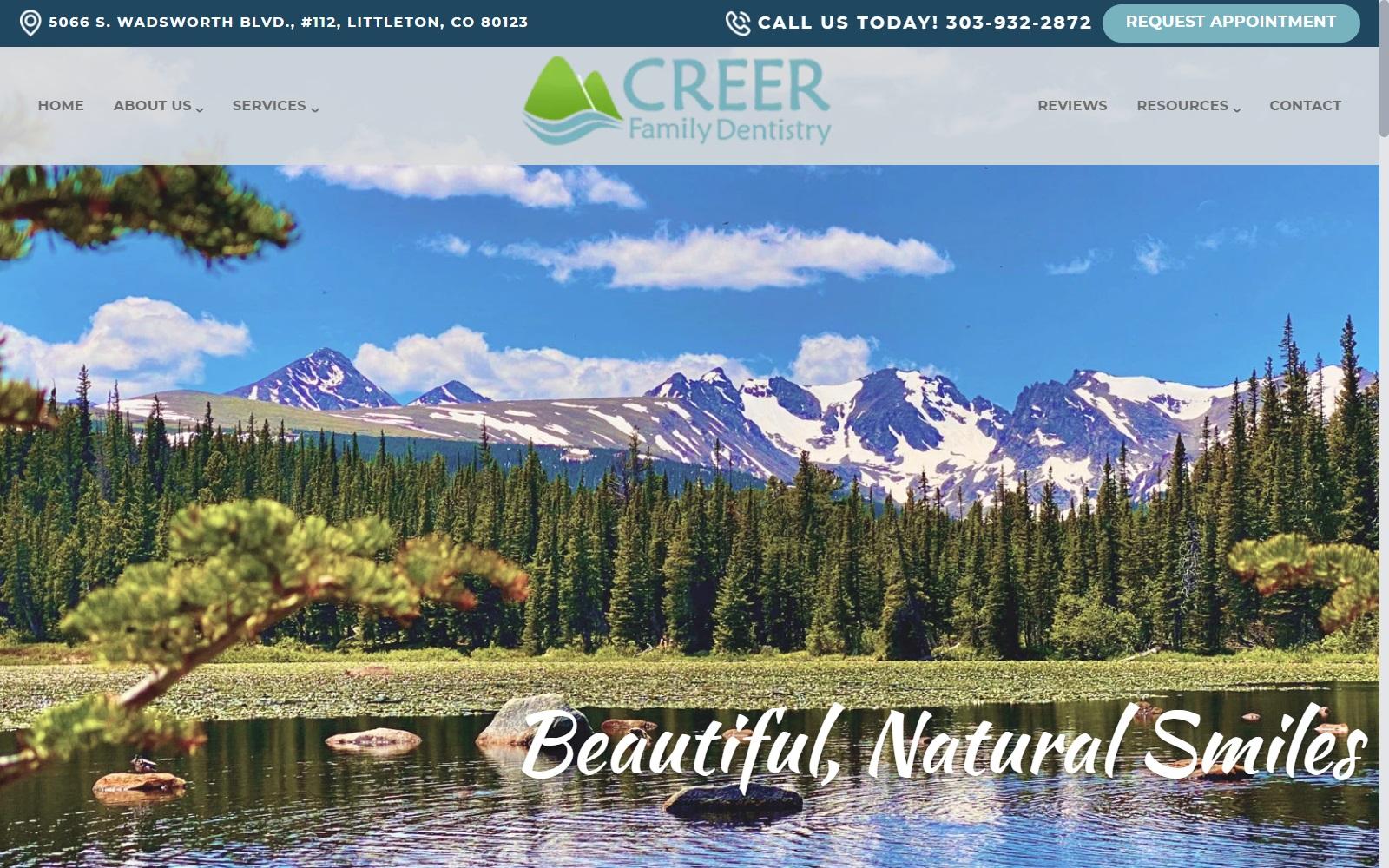 Creer Family Dentistry screenshot
