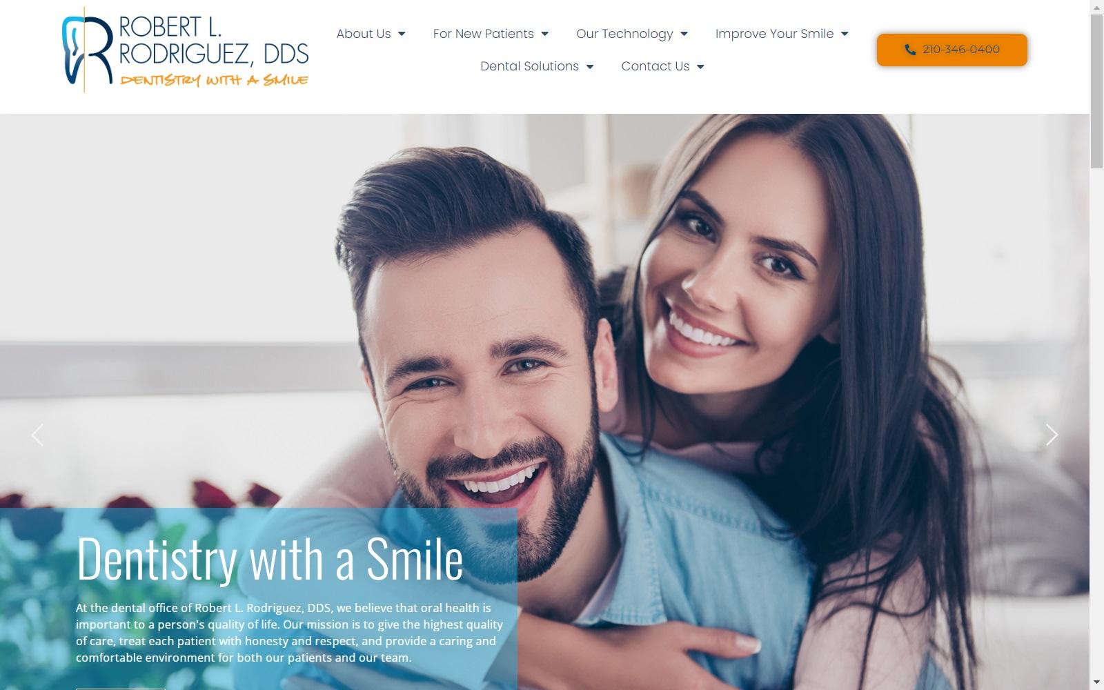 Dr. Robert L. Rodriguez DDS screenshot