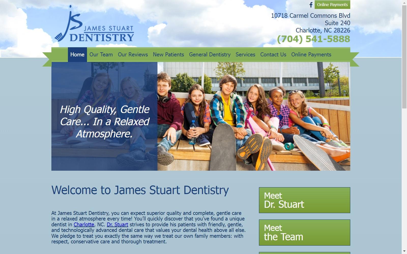James Stuart Dentistry screenshot