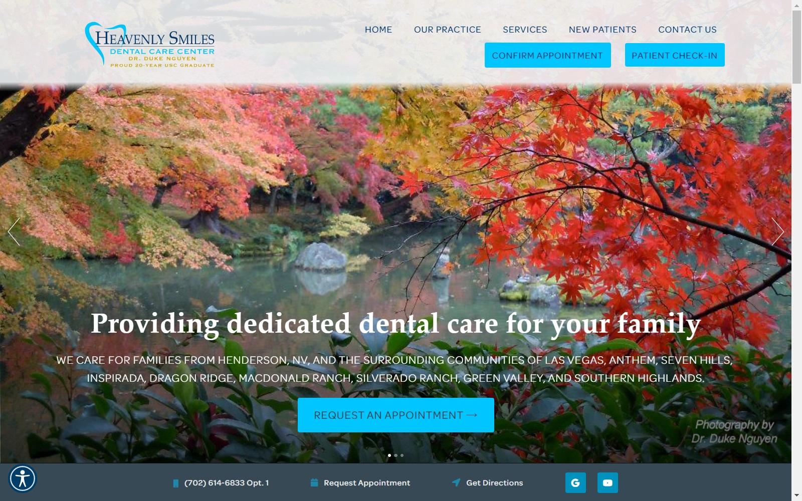 Heavenly Smiles Dental screenshot