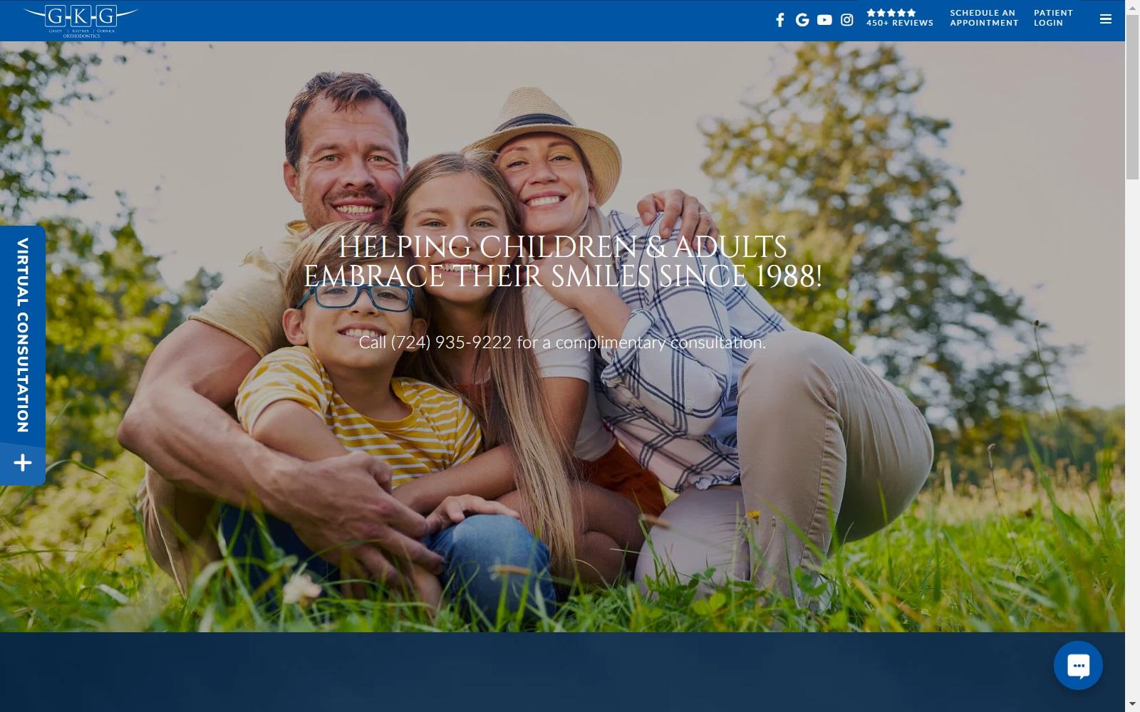 John M Grady & Associates screenshot