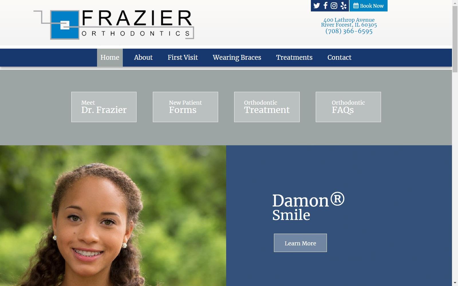 James G. Frazier DMD MS screenshot