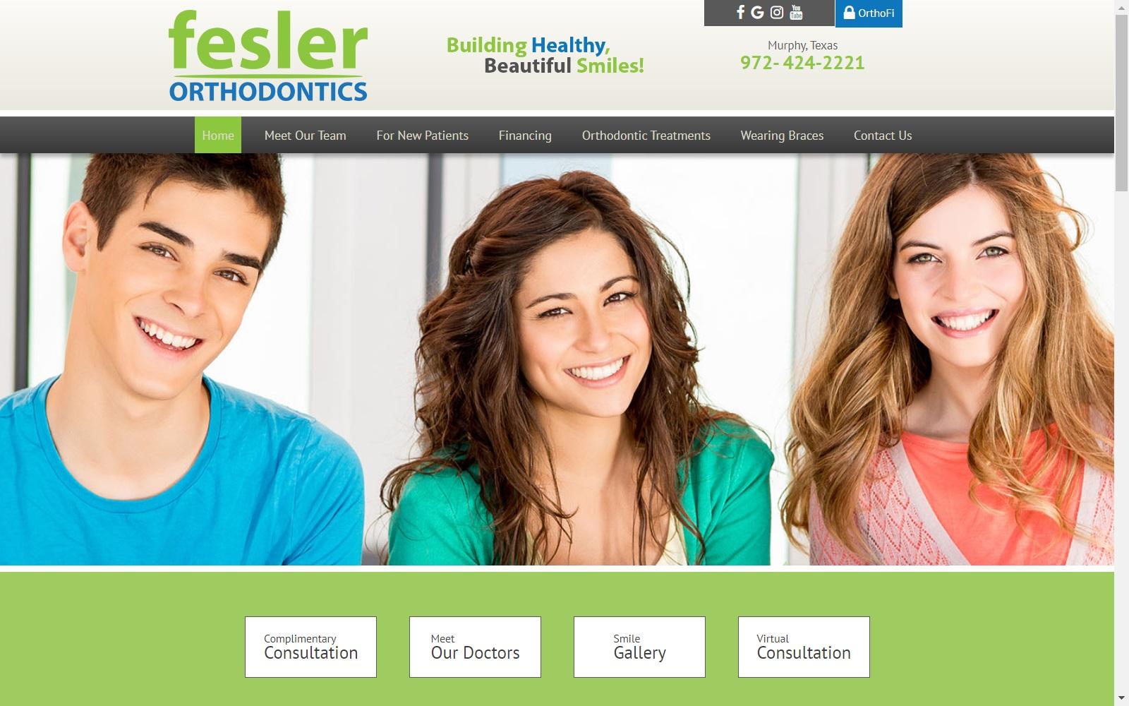 Fesler Orthodontics screenshot