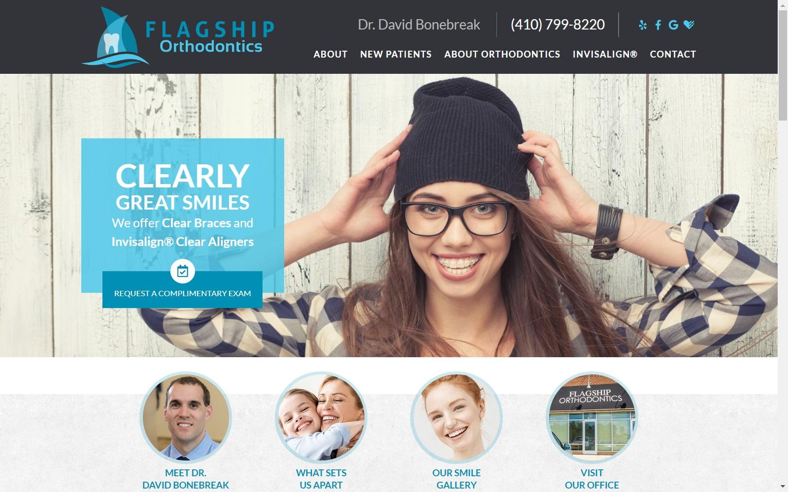 Flagship Orthodontics screenshot