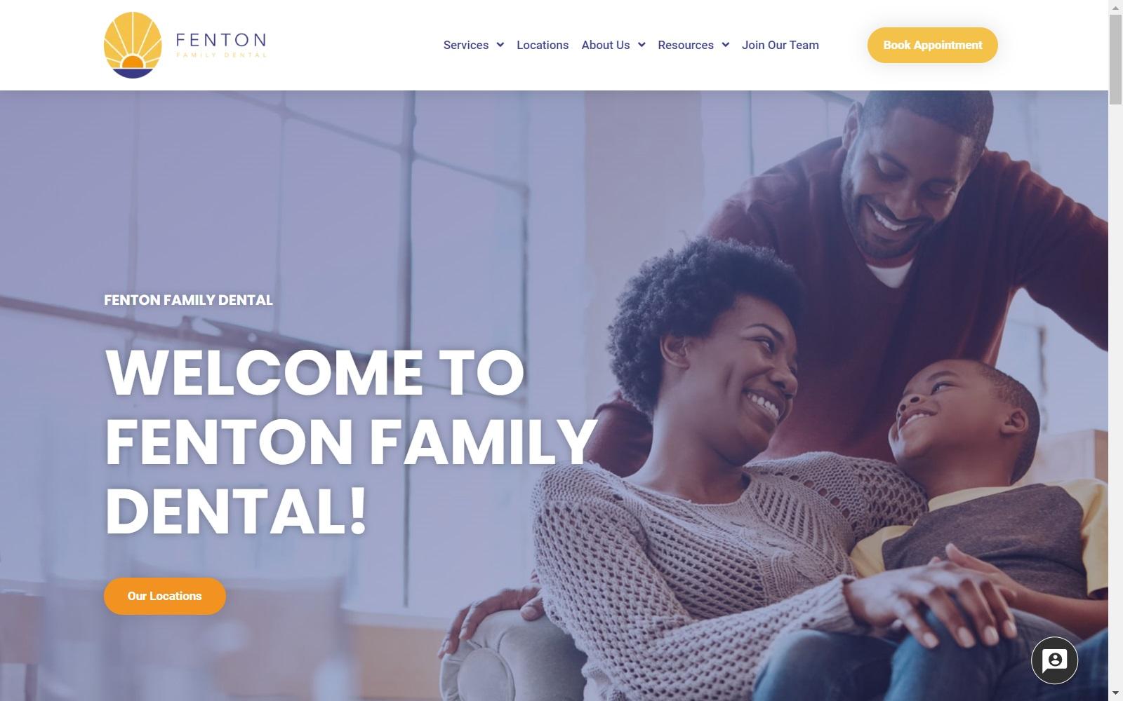 Fenton Family Dental screenshot
