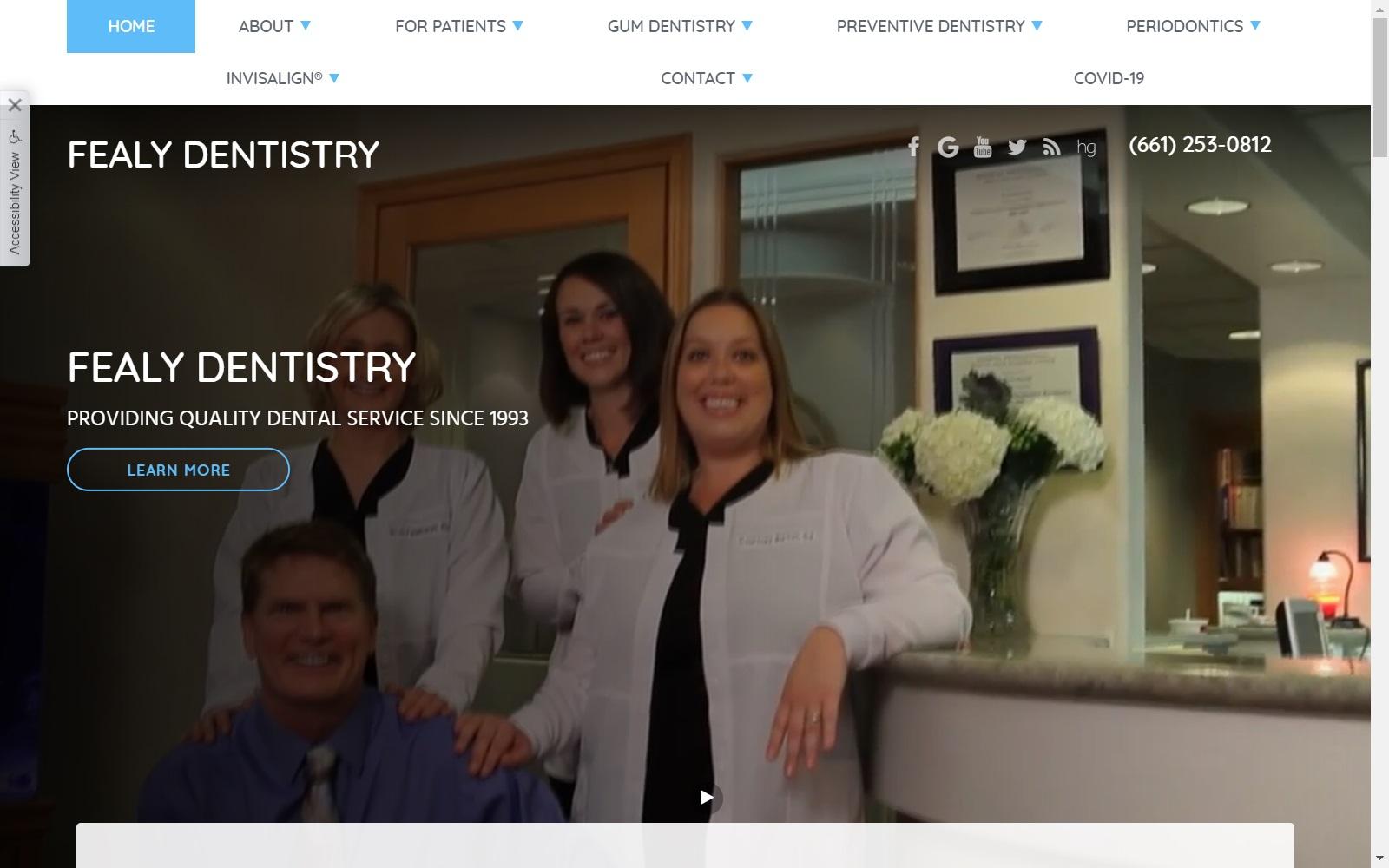Dr. Lawrence E. Fealy DDS screenshot