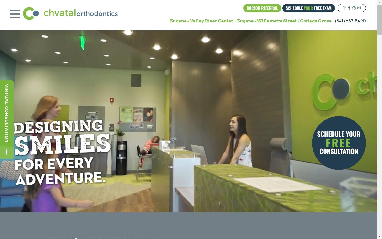 Chvatal Orthodontics screenshot