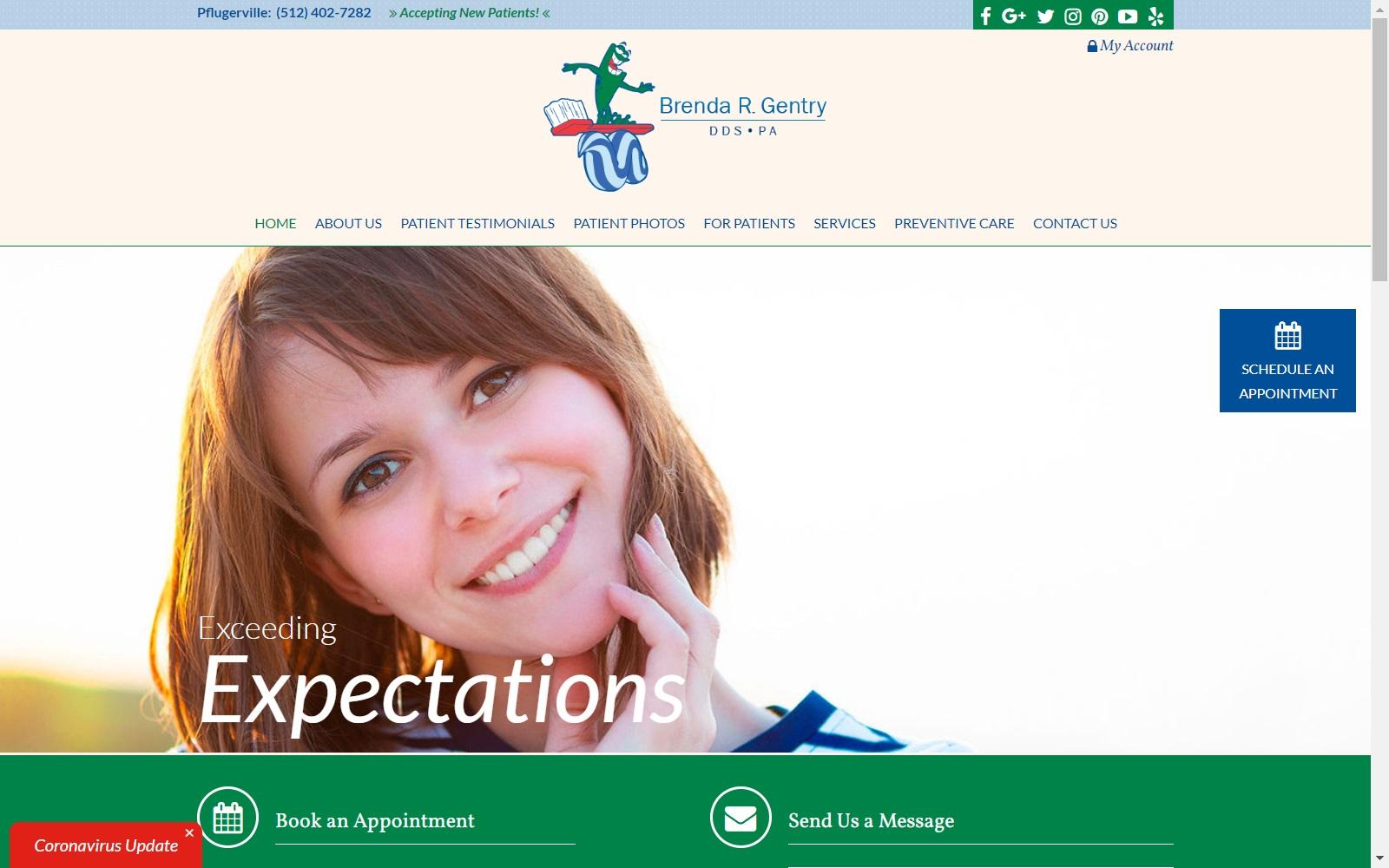 Brenda R Gentry DDS screenshot