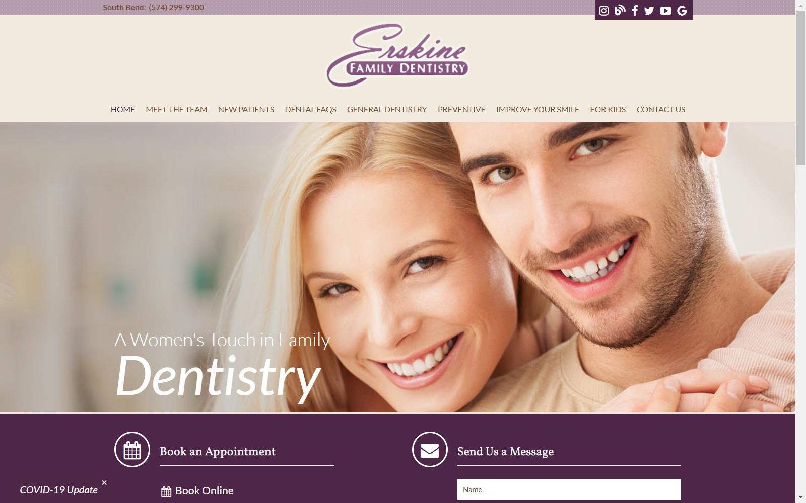 Erskine Family Dentistry screenshot