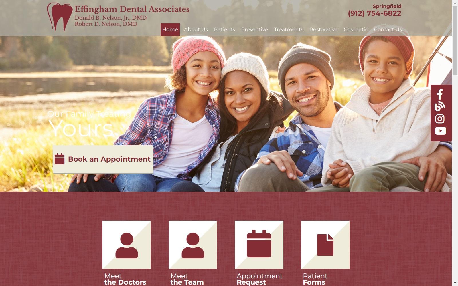 Effingham Dental Associates screenshot
