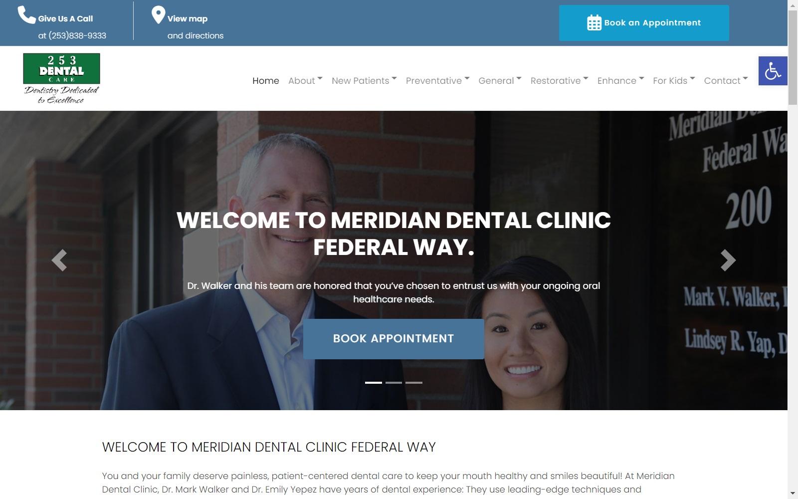 Meridian Dental Clinic screenshot
