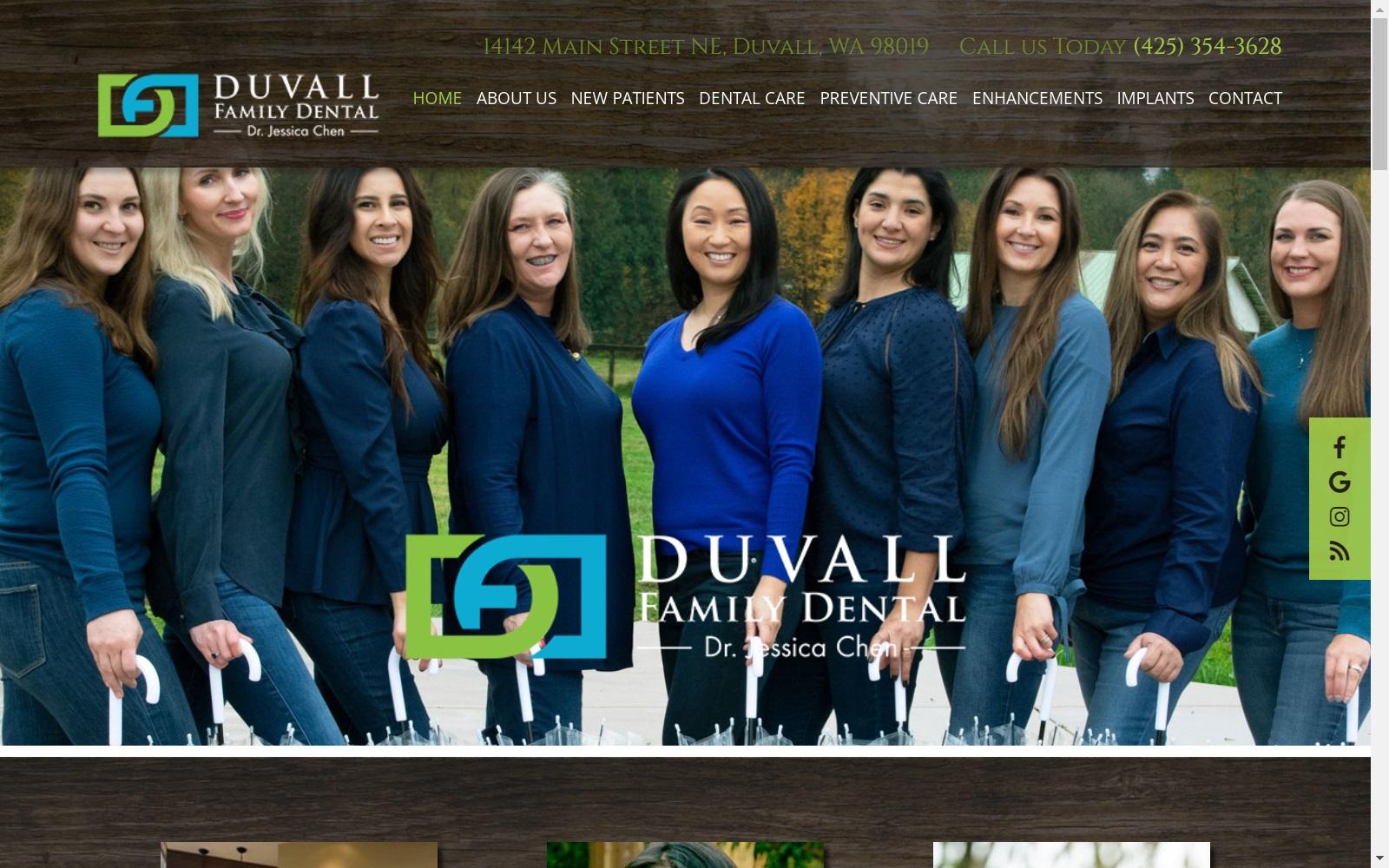Duvall Family Dental screenshot