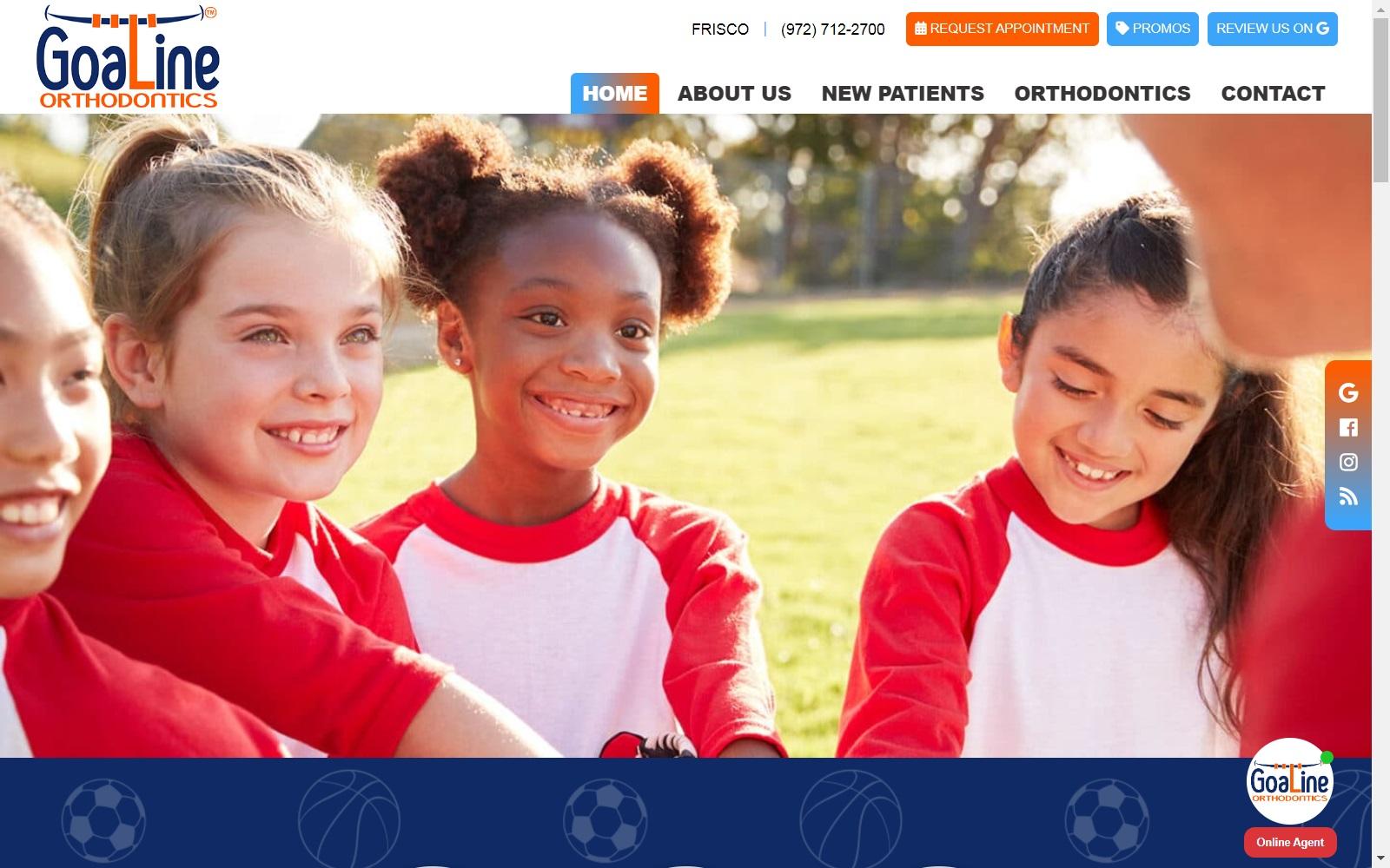 GoaLine Orthodontics screenshot