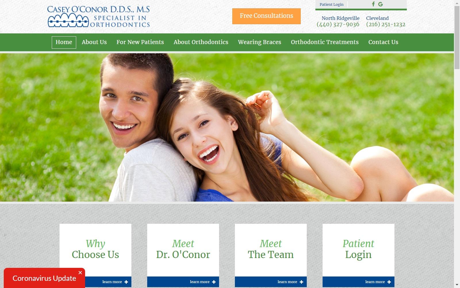 Dr. Casey O'Conor, DDS screenshot