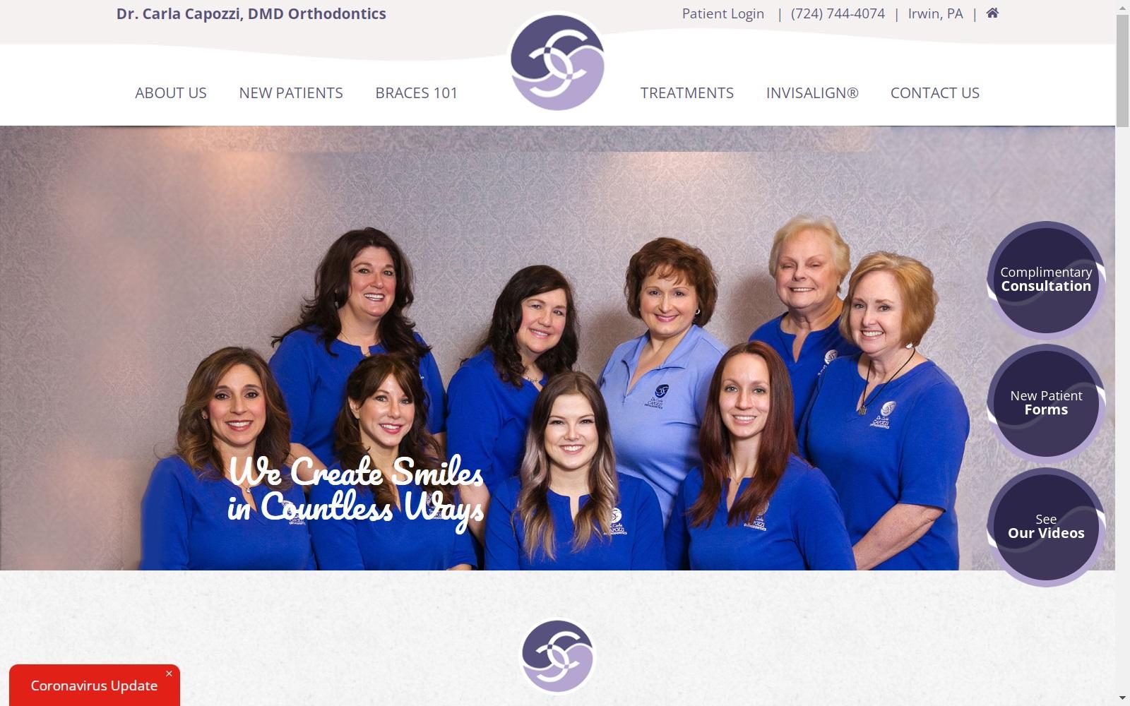 Dr. Carla Capozzi, DMD, Orthodontist