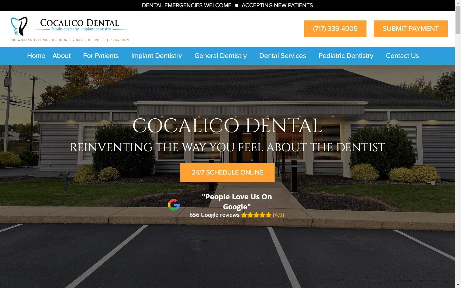 Cocalico Dental screenshot