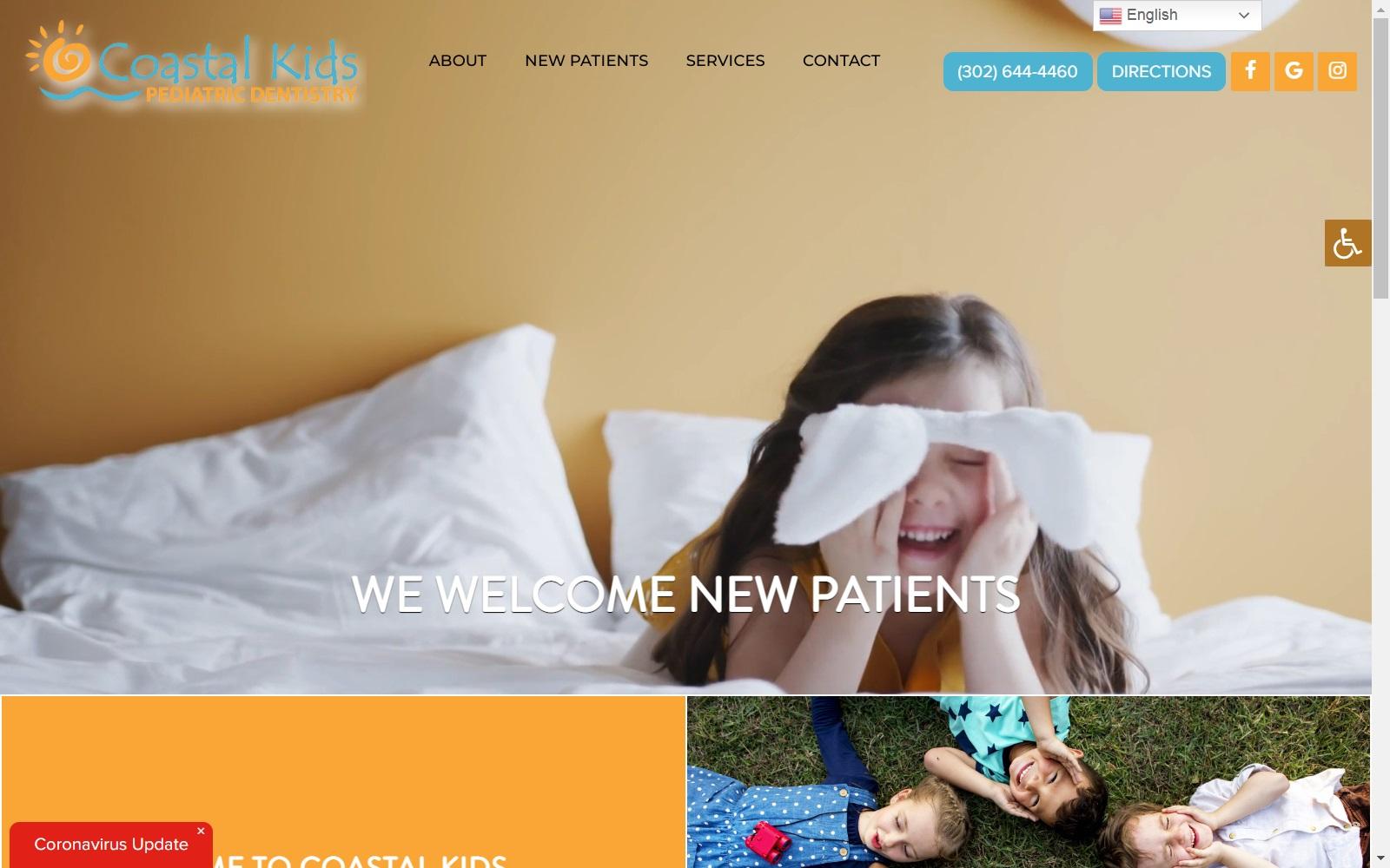 Coastal Kids Pediatric Dentistry screenshot