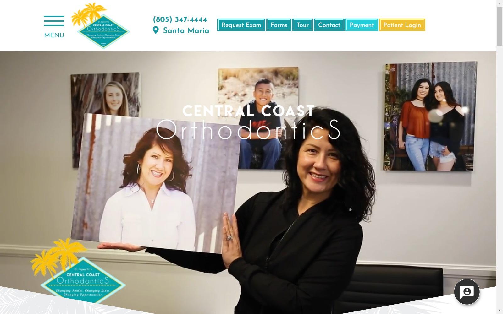 Central Coast Orthodontics Kirk A. Specht, DDS, MS screenshot
