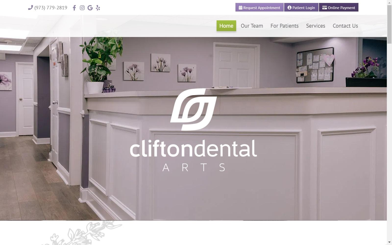 Clifton Dental Arts PA screenshot
