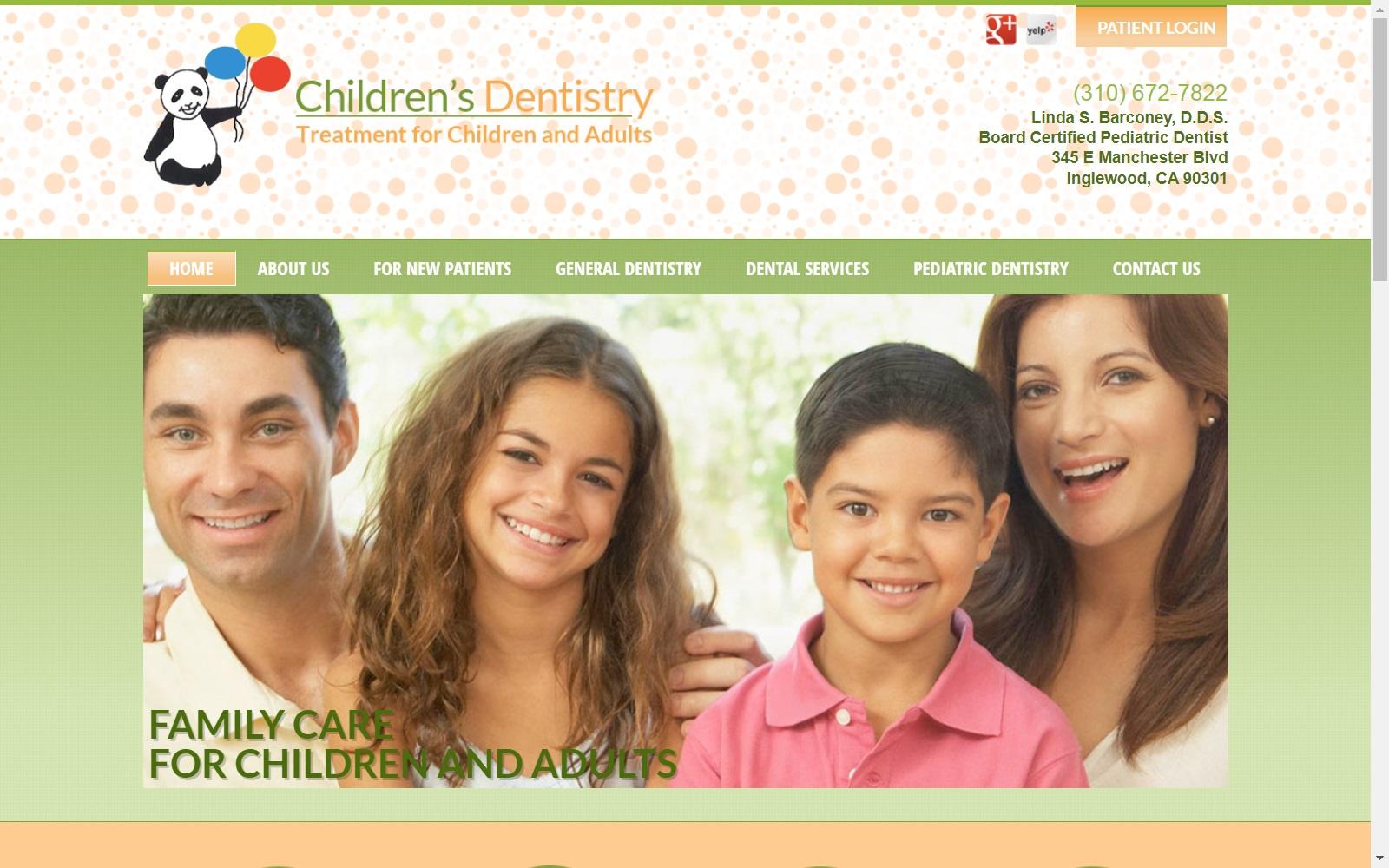 Childrens Dentistry Barconey Linda DDS