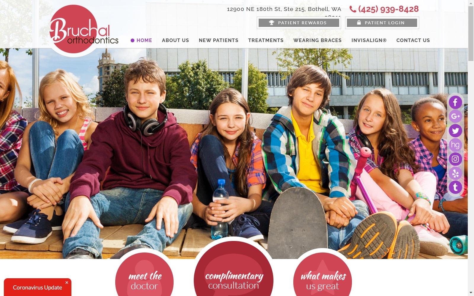 Bruchal Orthodontics screenshot