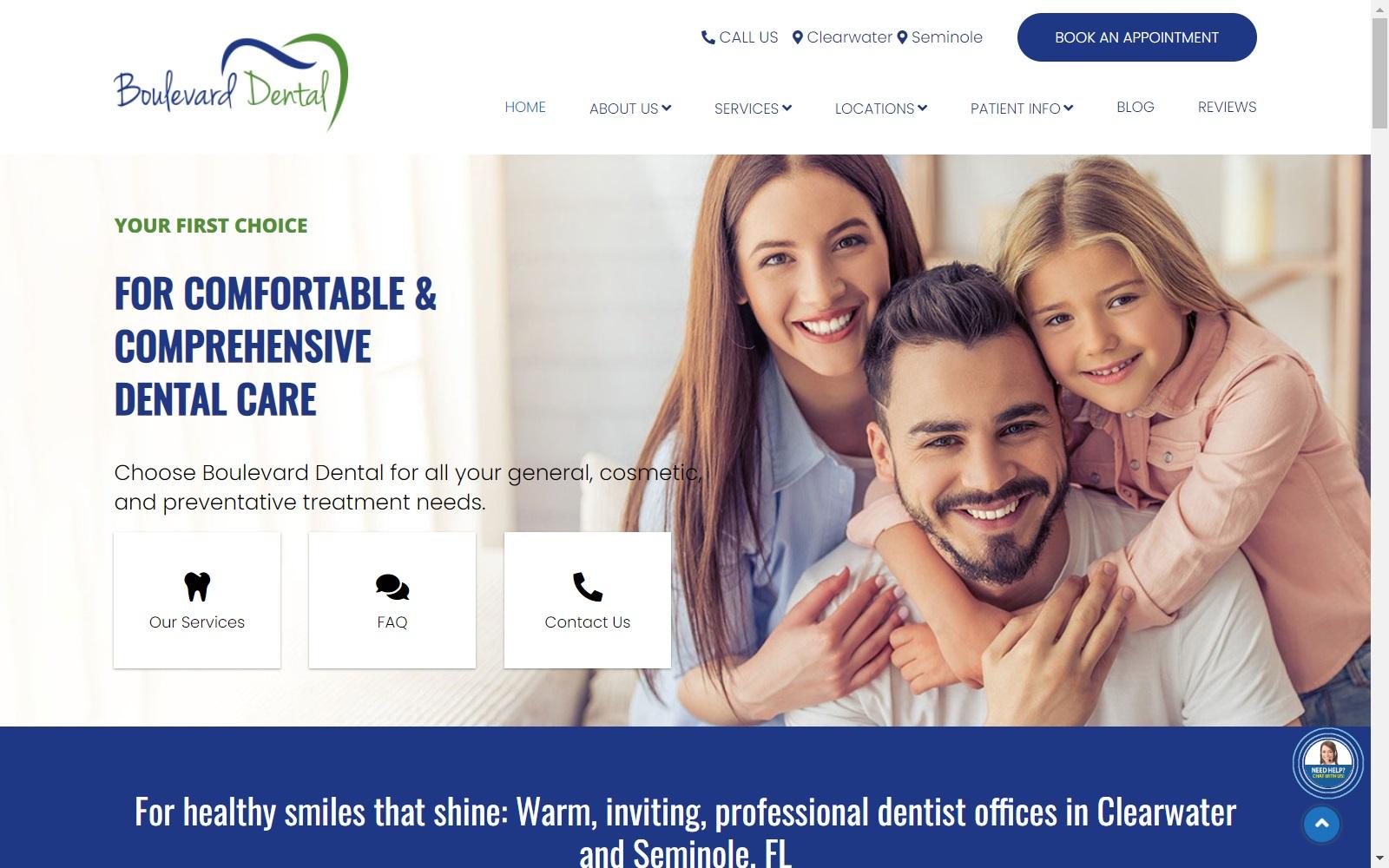 Boulevard Dental screenshot