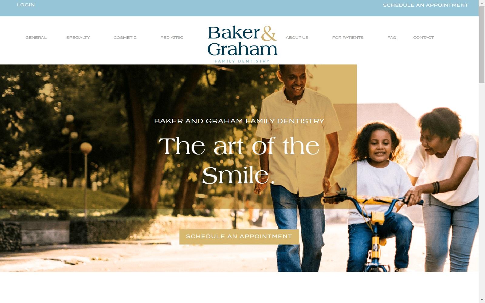 Baker & Graham Dental screenshot