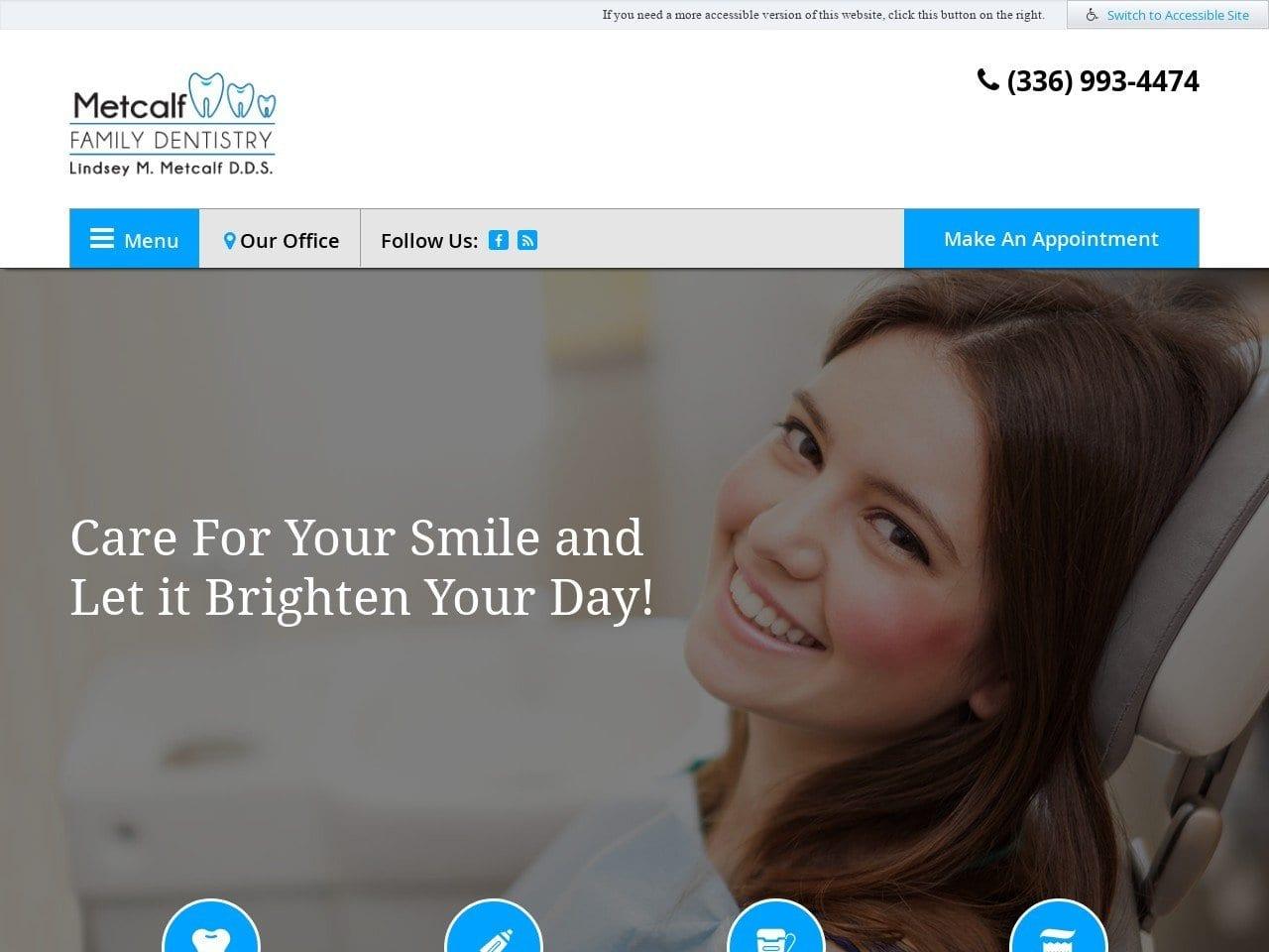 Lindsey Metcalf DDS PLLC screenshot