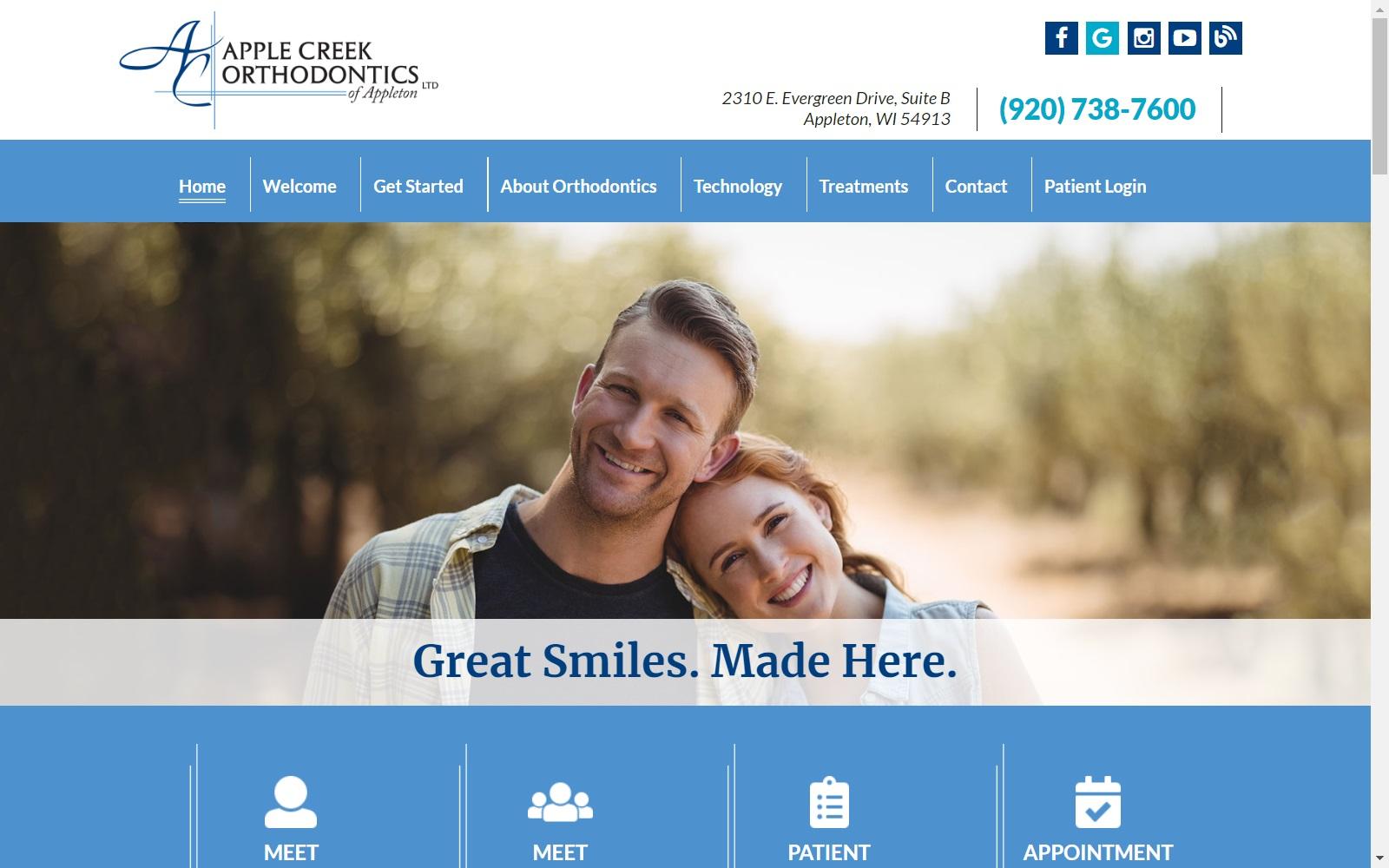 Apple Creek Orthodontics screenshot