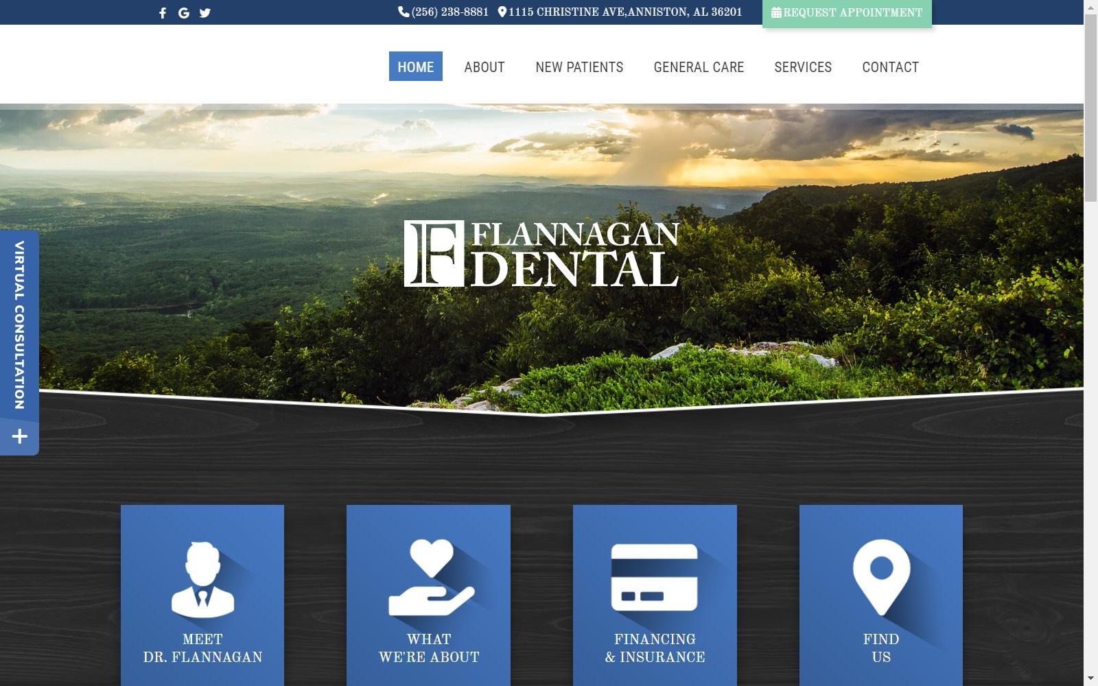 Flannagan Dental screenshot