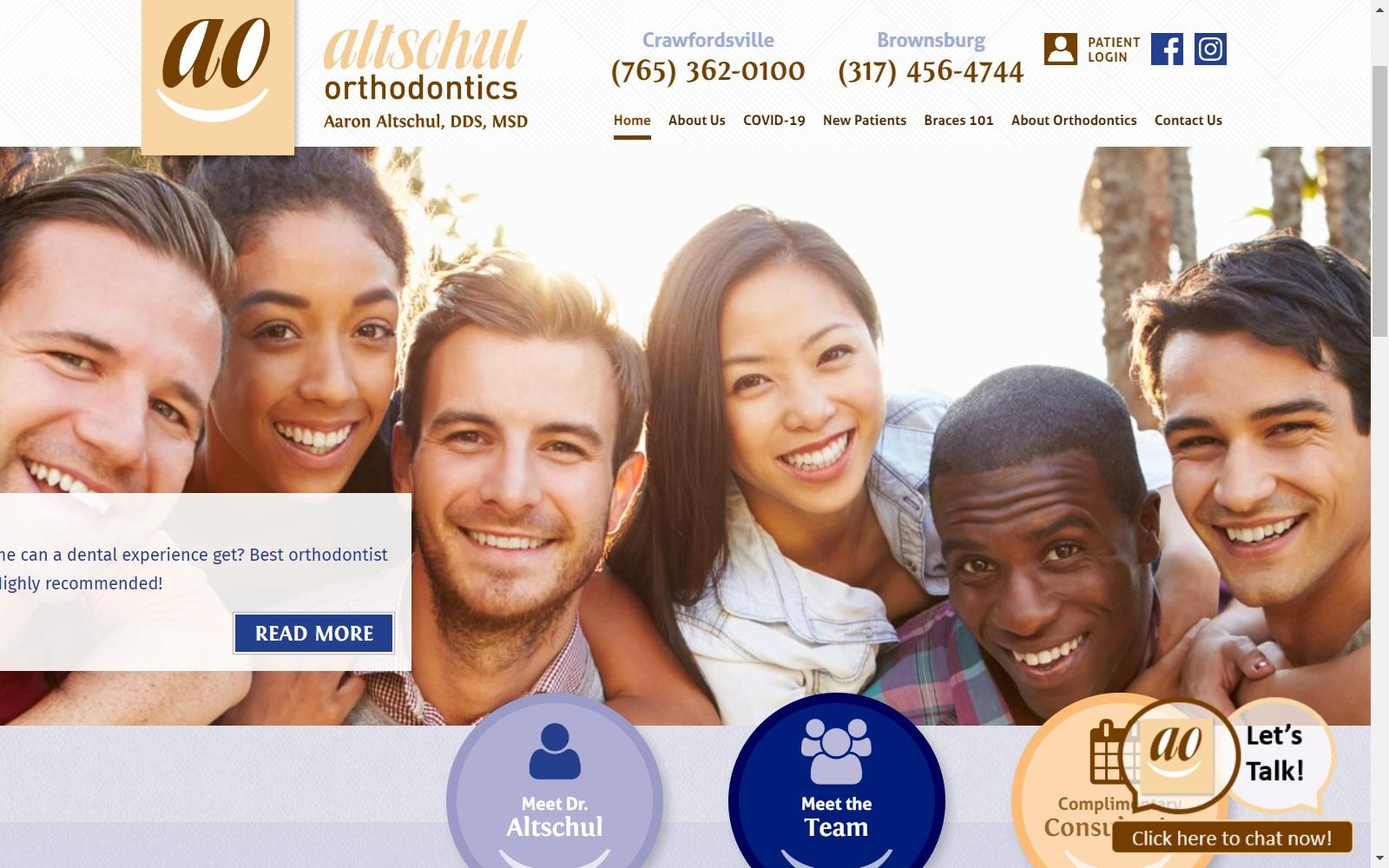 Altschul Orthodontics screenshot