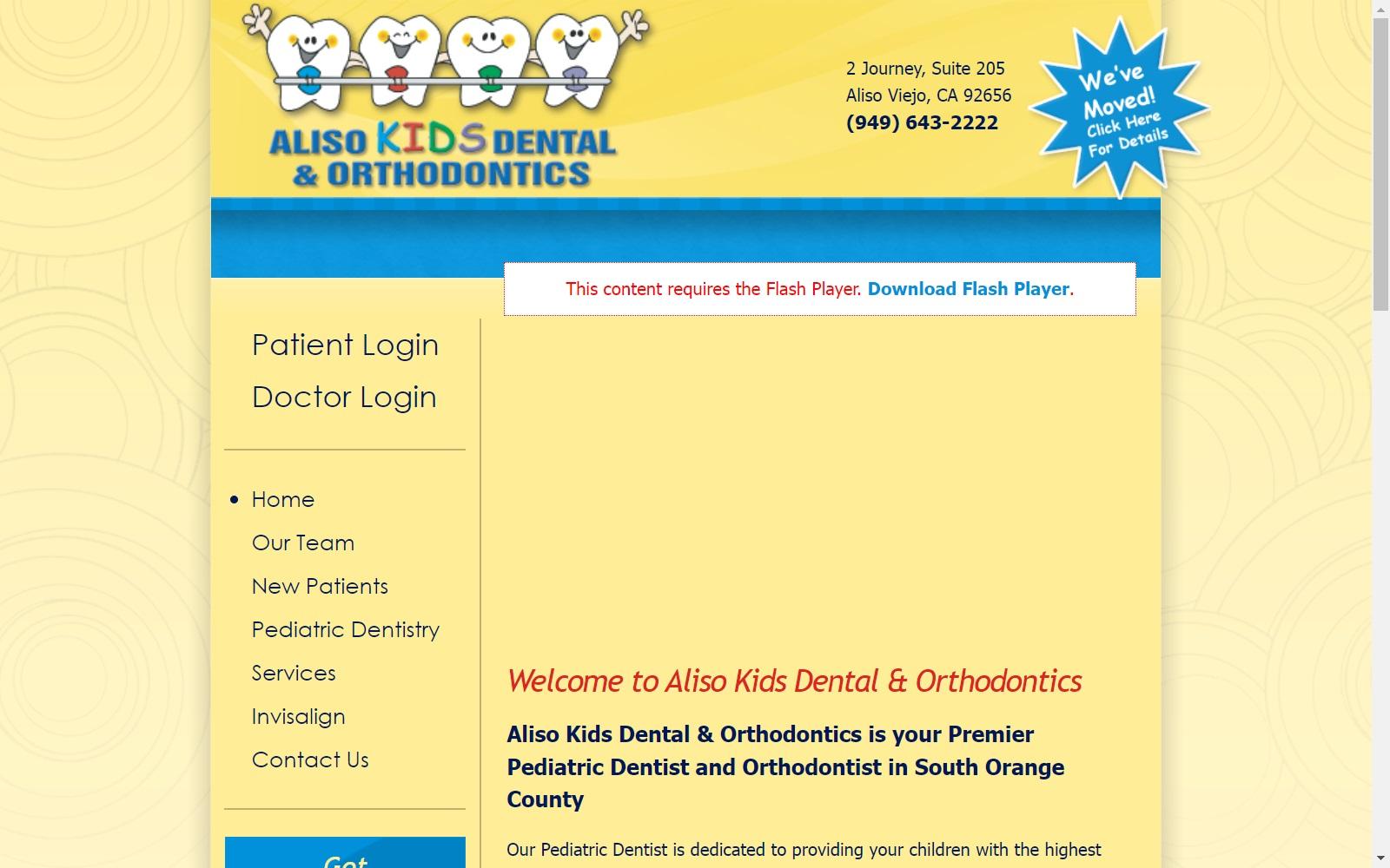 Aliso Kids Dental & Orthodontics screenshot