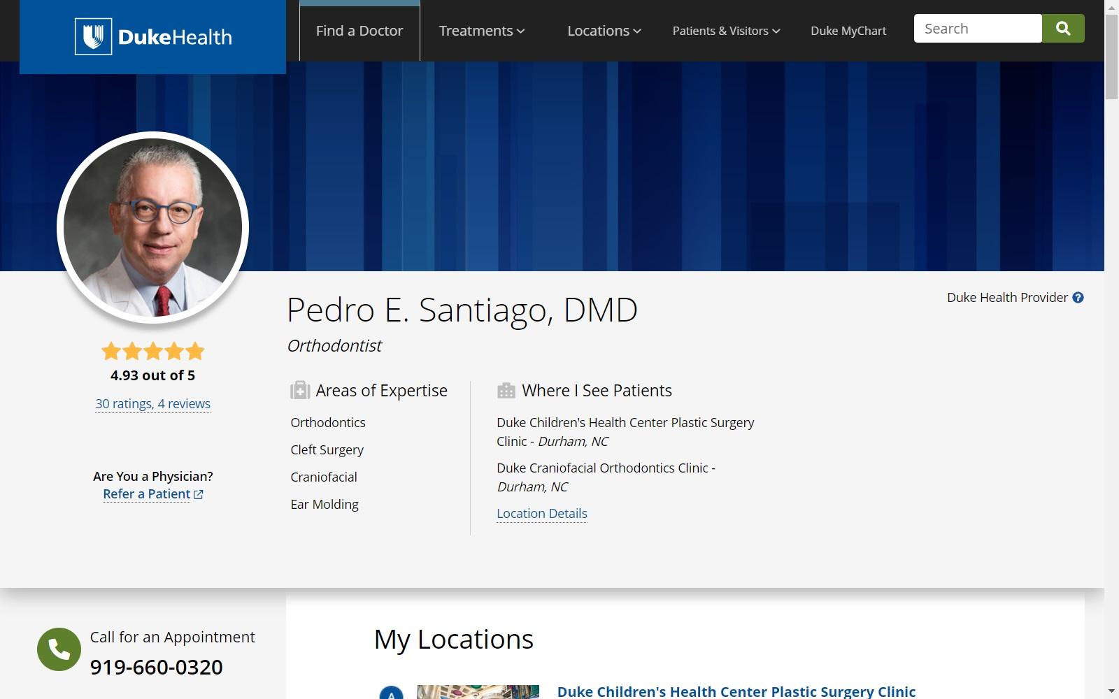 Pedro E. Santiago, DMD