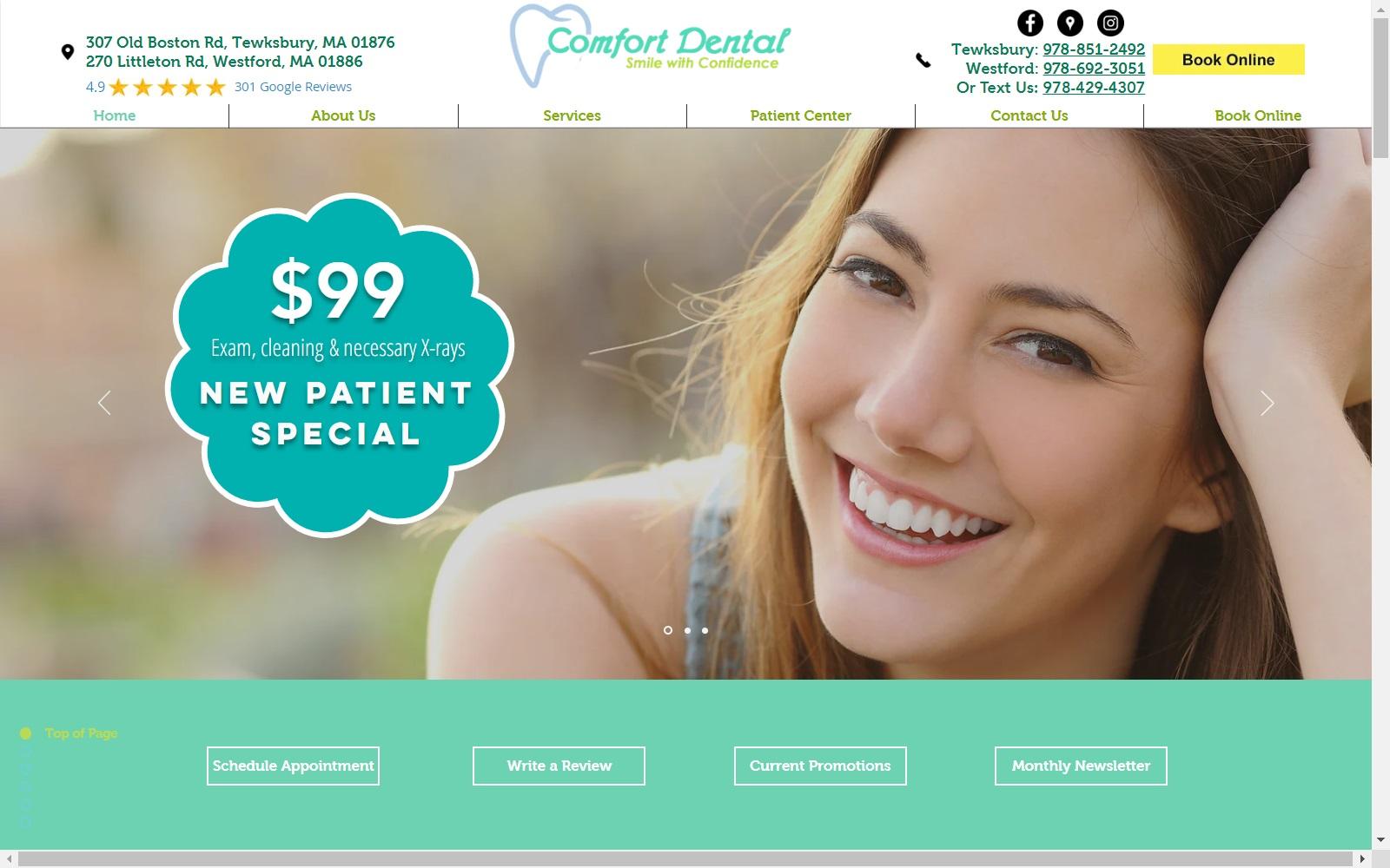 Comfort Dental screenshot