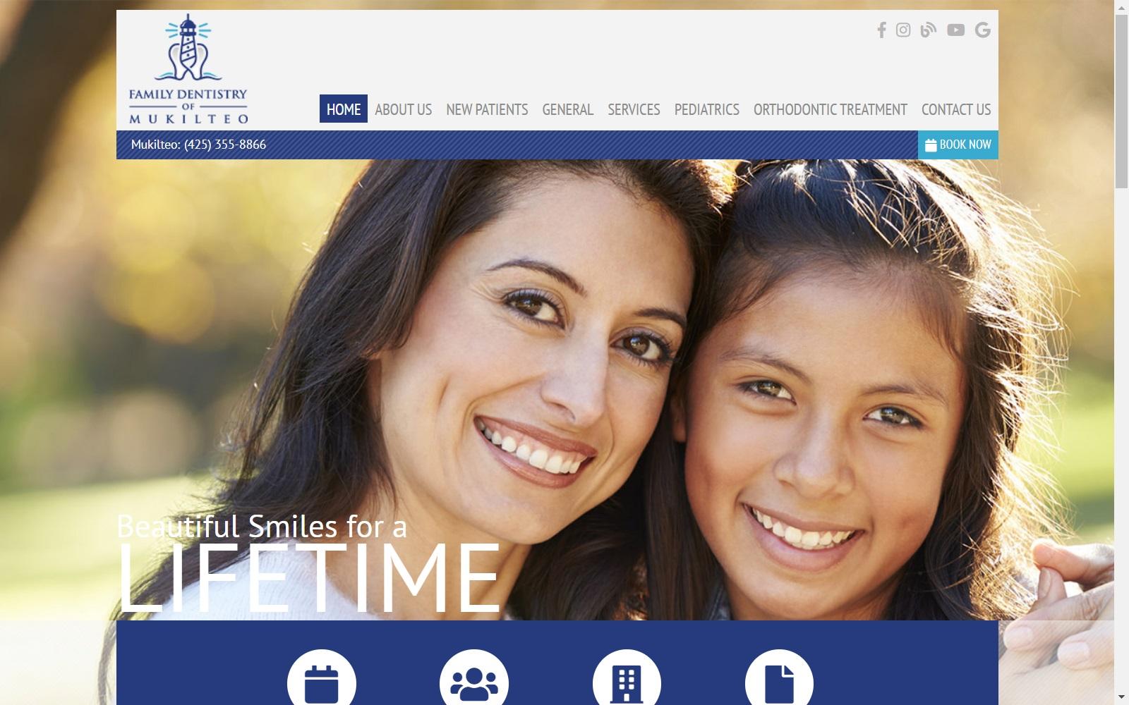 Family Dentistry of Mukilteo screenshot