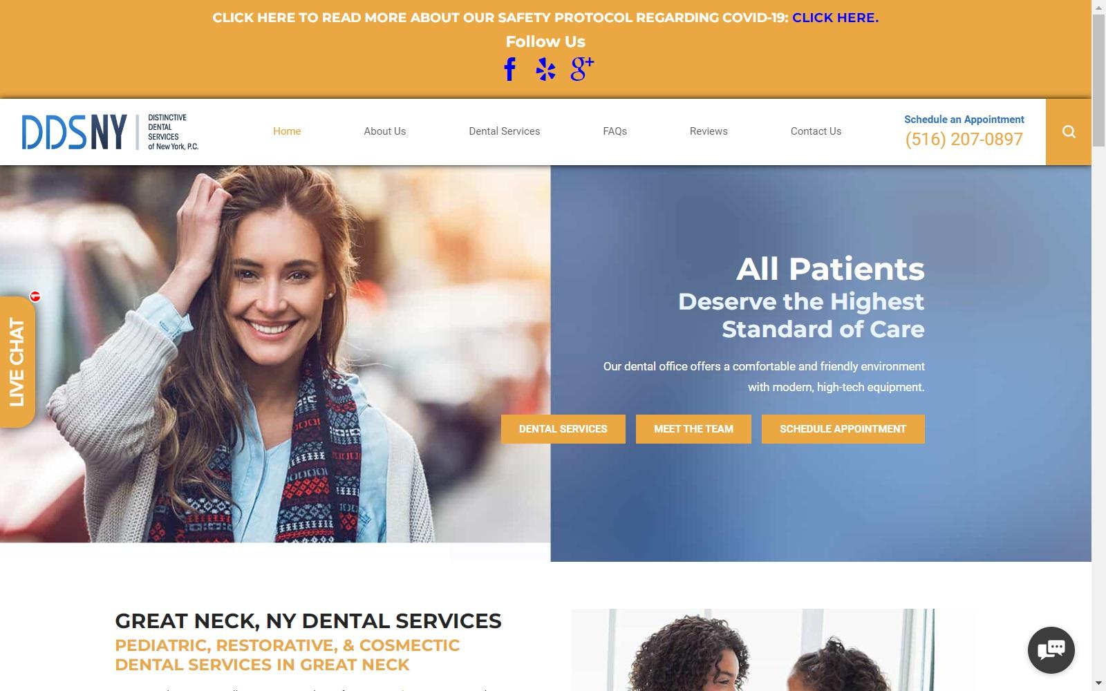 Distinctive Dental Services of New York, P.C.