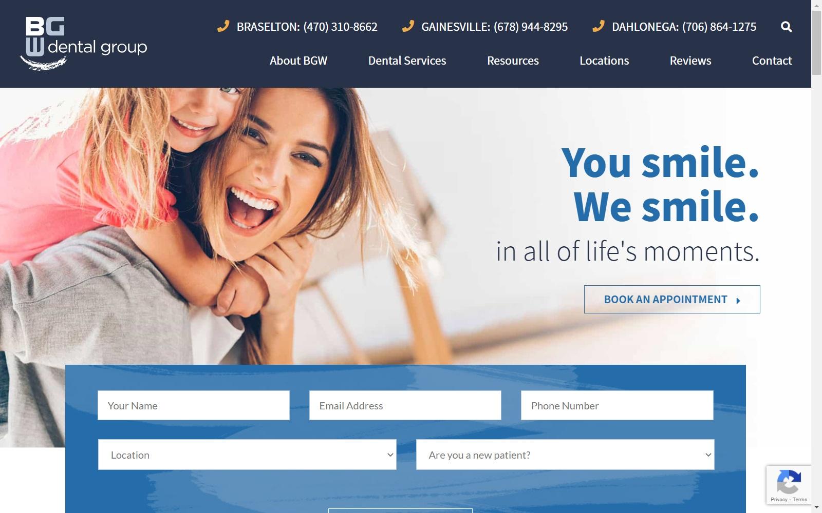 BGW Dental Group screenshot