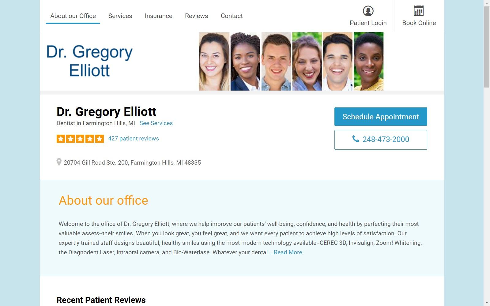 Elliott Gregory E DDS