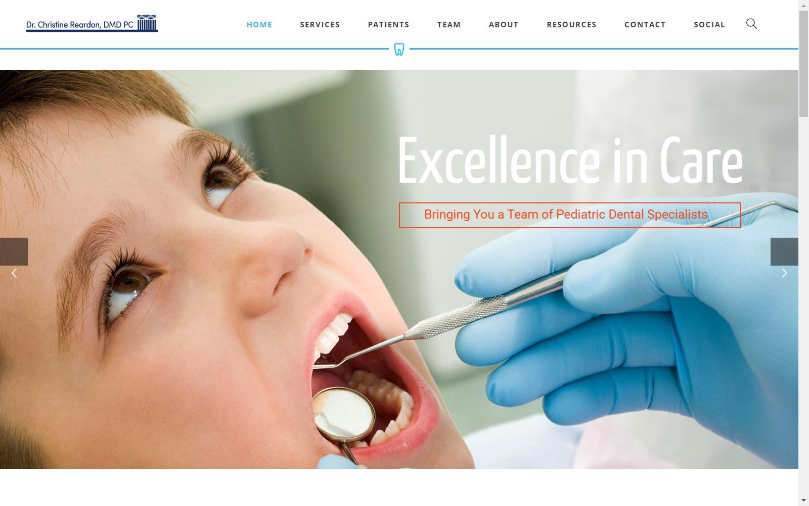 Dr. Christine M. Reardon, DMD screenshot