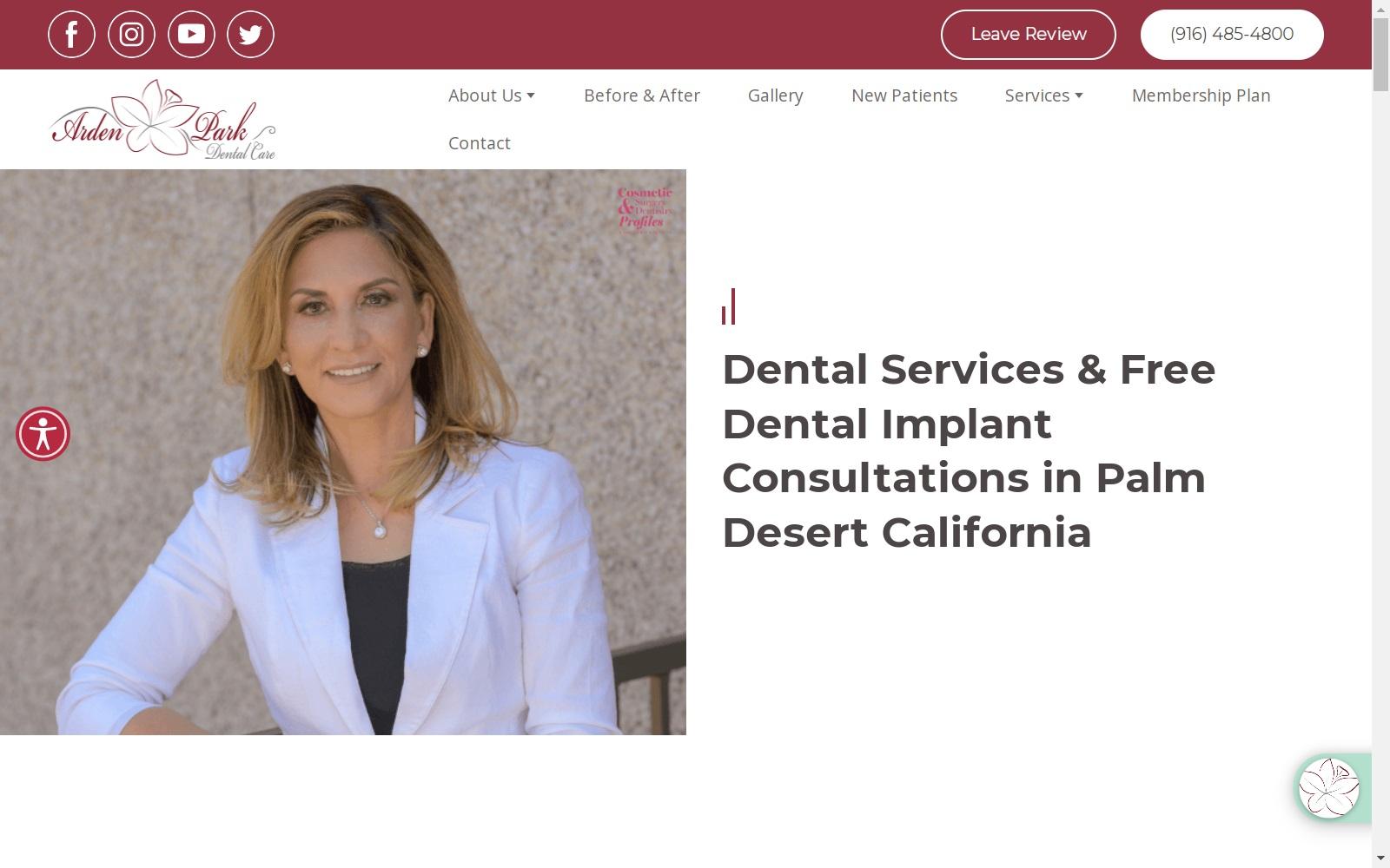 Arden Park Dental Care screenshot