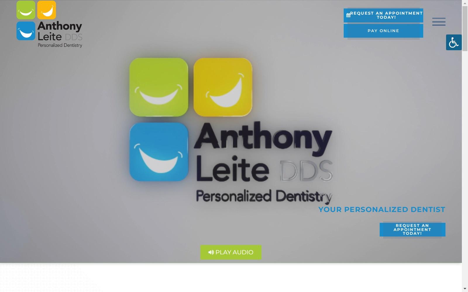 Dr. Anthony Leite DDS screenshot
